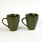 Fern Green Unique New Bone China Coffee Mug