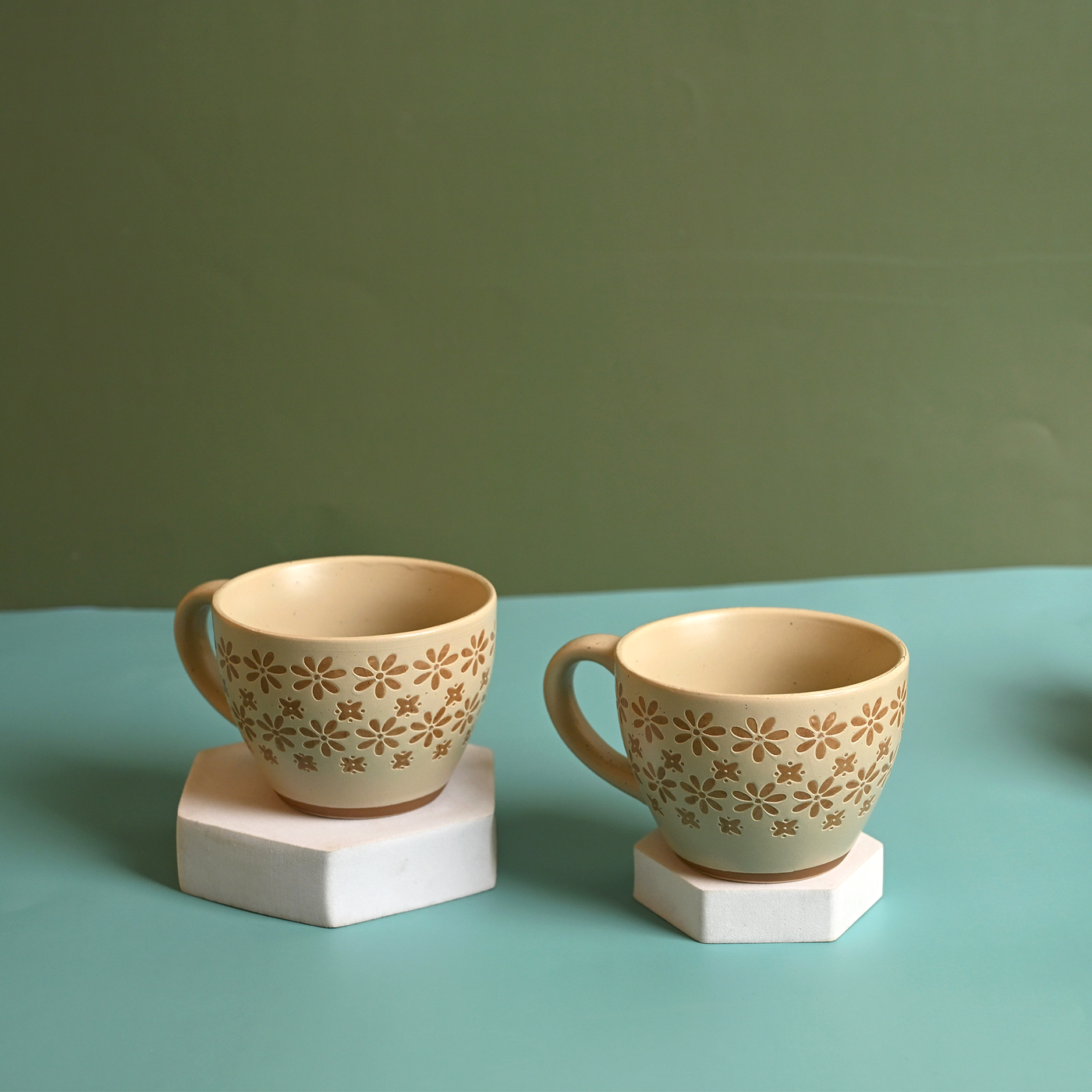 Gardenia New Bone China Tea Cups Set of 2