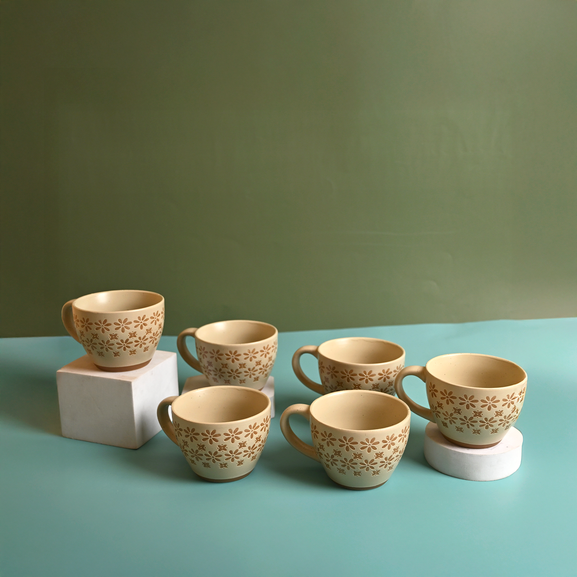 Gardenia New Bone China Tea Cups Set of 6 view 2
