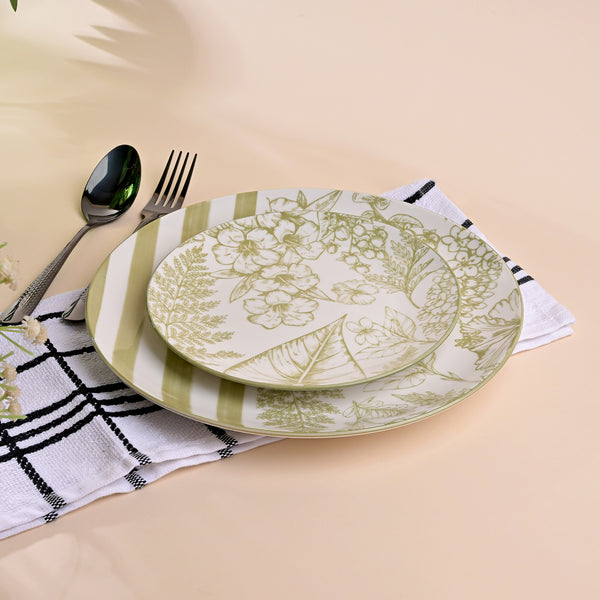 Hazel Artistic Porcelain Plate Set