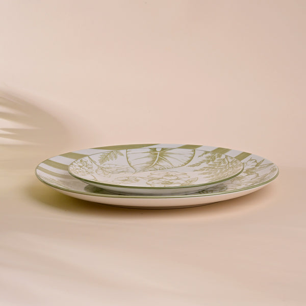 Hazel Artistic Porcelain Plate Set