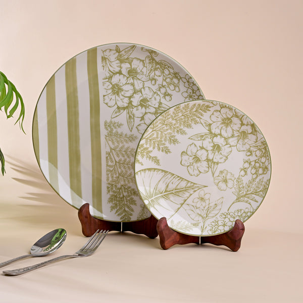 Hazel Artistic Porcelain Plate Set