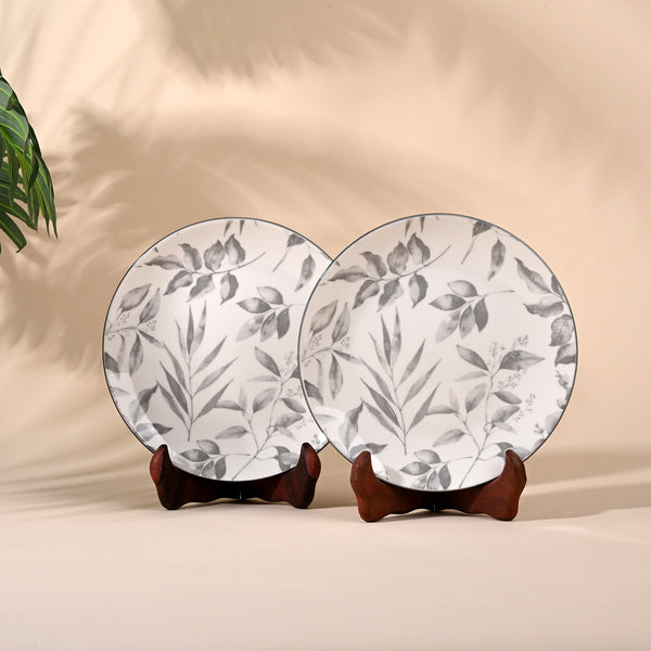 Ivory: Porcelain Quarter Plates Set of 2 (7.8 Inches)