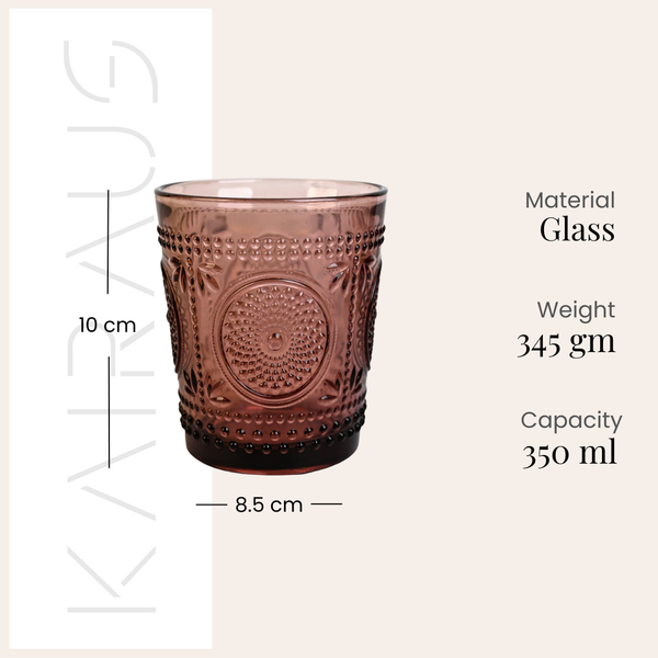 Juni: Perfect-Textured Drinking Glass (Set of 2)