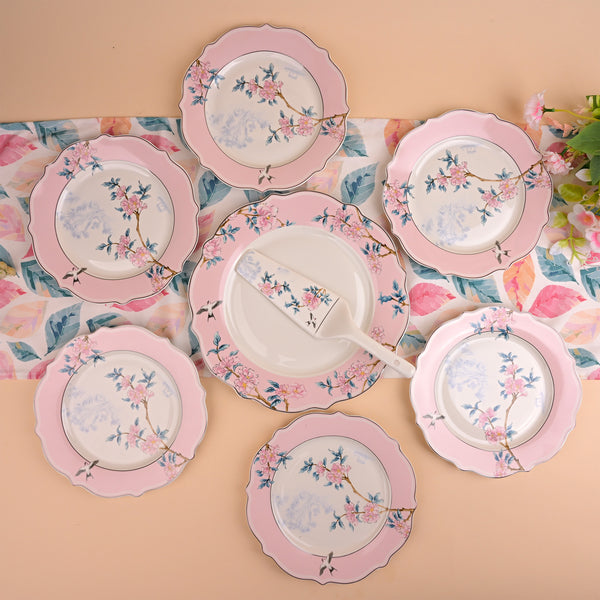 Magnolia Posh 8 Pcs. Bone China Dining Set