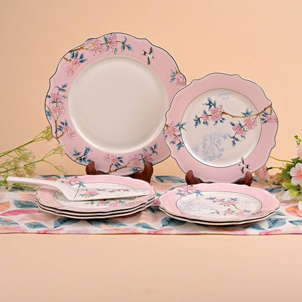 Magnolia Posh 8 Pcs. Bone China Dining Set