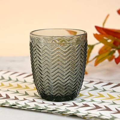 Meraki: Subtle Embossed Drinking Glass Set