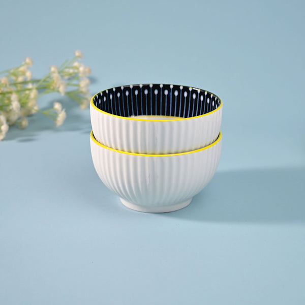 Handpainted Premium Porcelain Bowls (Set of 2)