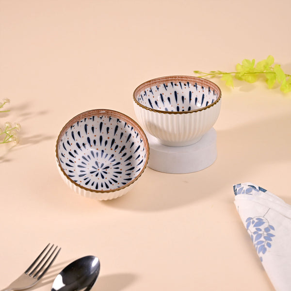 Monsoon Dreamscape Porcelain Bowls (Set of 2)
