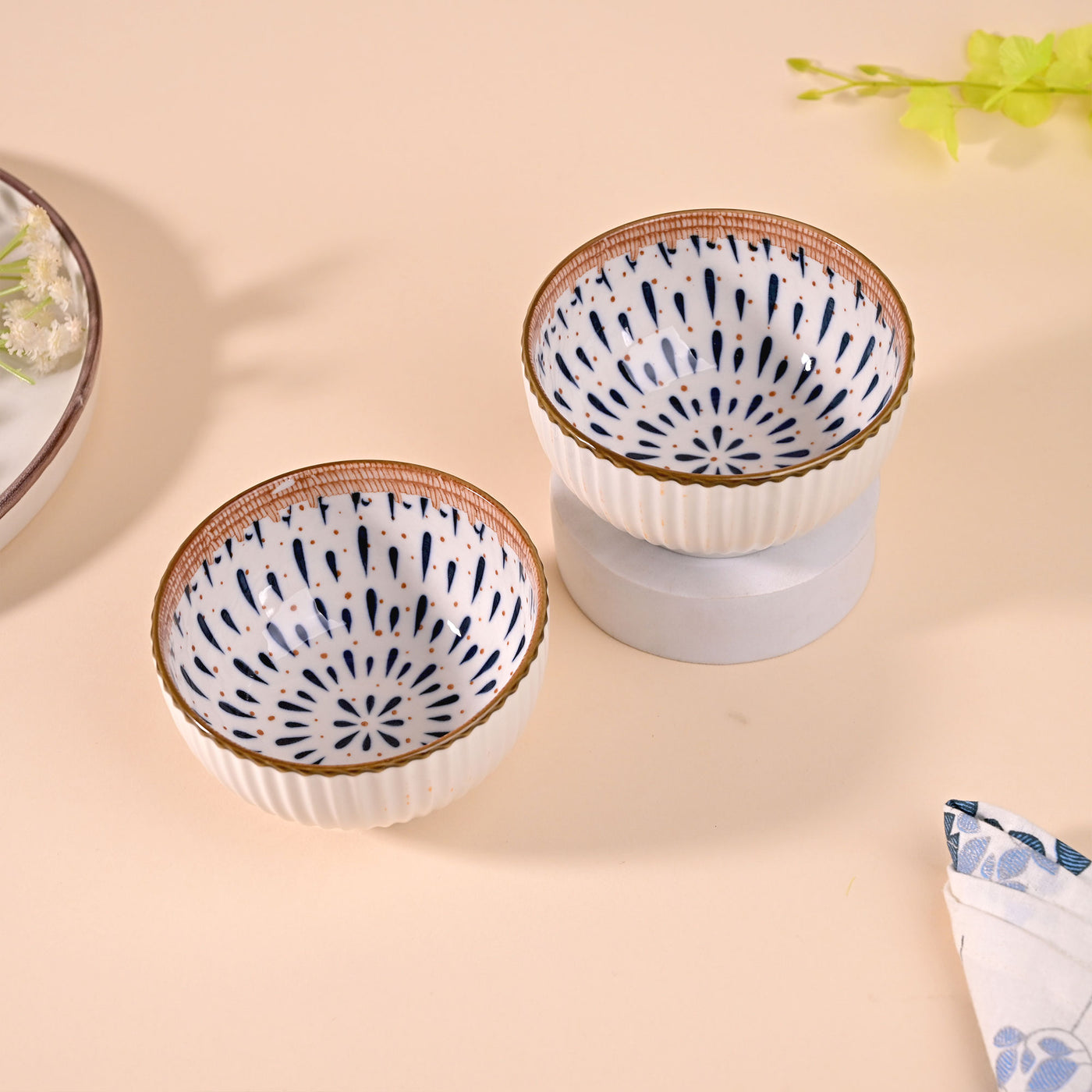Monsoon Dreamscape Porcelain Bowl Sets