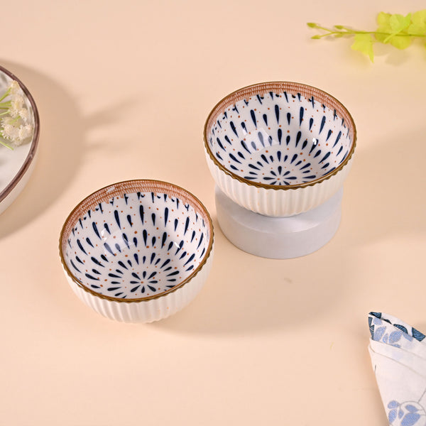 Monsoon Dreamscape Porcelain Bowls (Set of 2)
