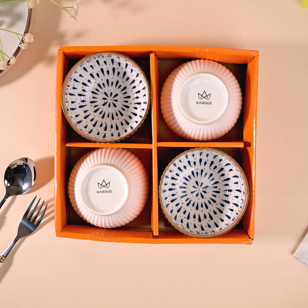 Monsoon Dreamscape Porcelain Bowls (Set of 4)