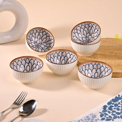 Jasmine-Inspired Porcelain Bowl Sets