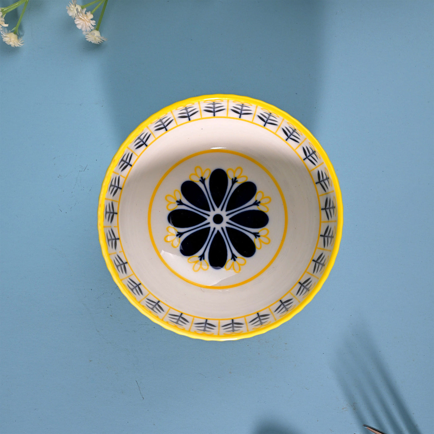 Unique Floral Patterned Porcelain Bowl Sets