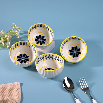Unique Floral Patterned Porcelain Bowl Sets