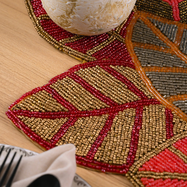 Leafy Luxury Artisanal Table Mat