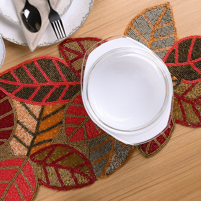 Leafy Luxury Artisanal Table Mat