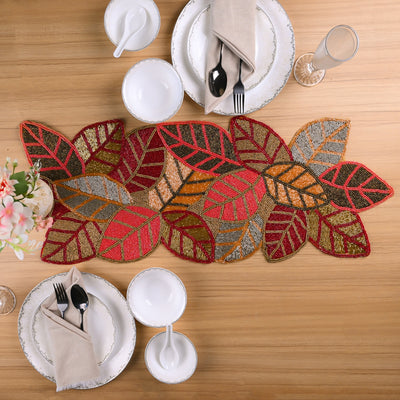 Leafy Luxury Artisanal Table Mat