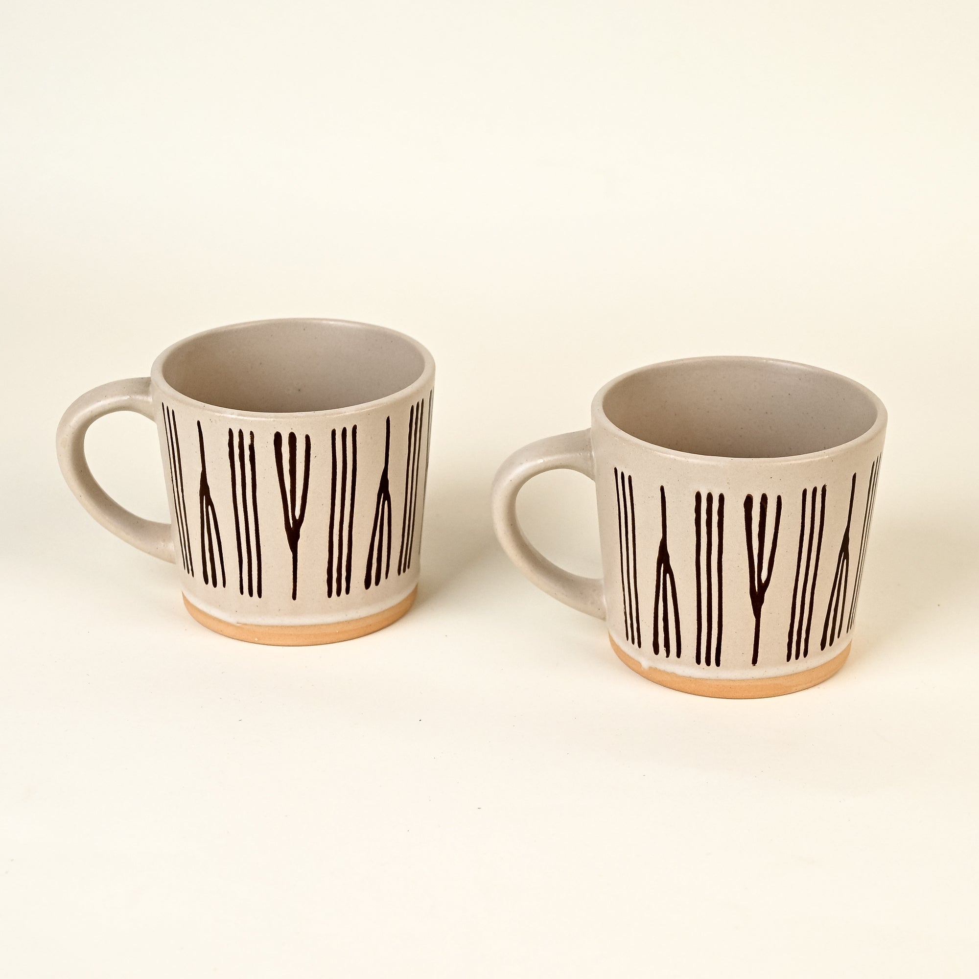 Nordic-Designed Ceramic Coffee Mug Set of 2