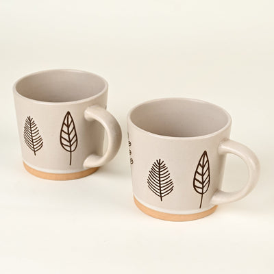 Oak & Elm Ceramic Coffee Mug Set of 2