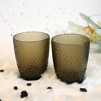 Gleam: Unique-Textured Drinking Glass Set