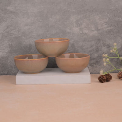 Opulent Italian Glazed Ceramic Bowl Sets