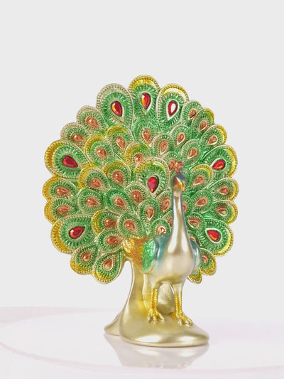 Malhara: The Rare Peacock Figurine