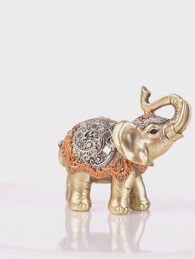 Mudita: The Joyful Elephants Figurine (Set of 2)