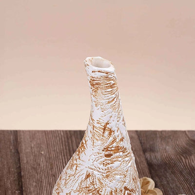 Earth-Toned Medium Flower Vase