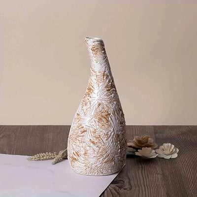 Earth-Toned Medium Flower Vase