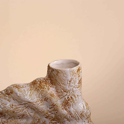 Rustic Sand Textured Flower Vase