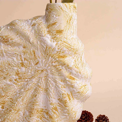 Beige Shell Flower Vase