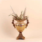 Grand Baroque Brass Vase