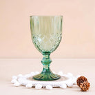 Vintage Diamond Detailing Glass (Set of 2)