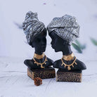 African Empress Sculpture Set