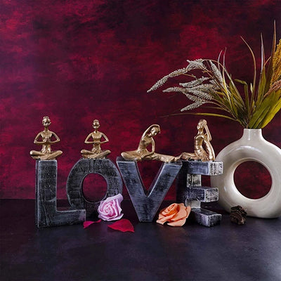 Elegant Love Sign Idols