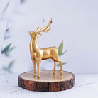 Golden Deer Figurine