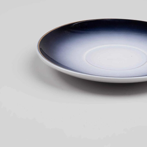 Luxury Blue Porcelain Tea Cup Set of 2