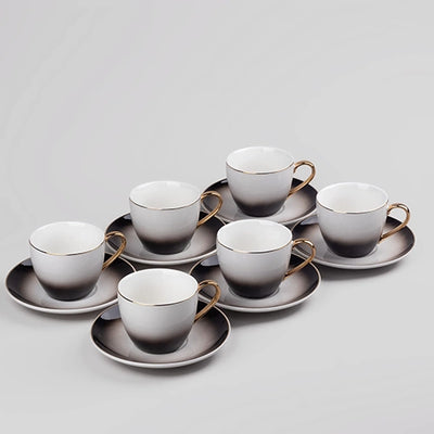 Elegant Porcelain Cup and Saucer