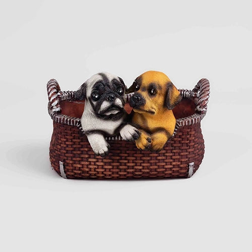 Forever Pug Friends Statue