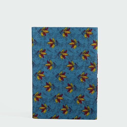 Blue Floral Diary with Lock (10x7inch)