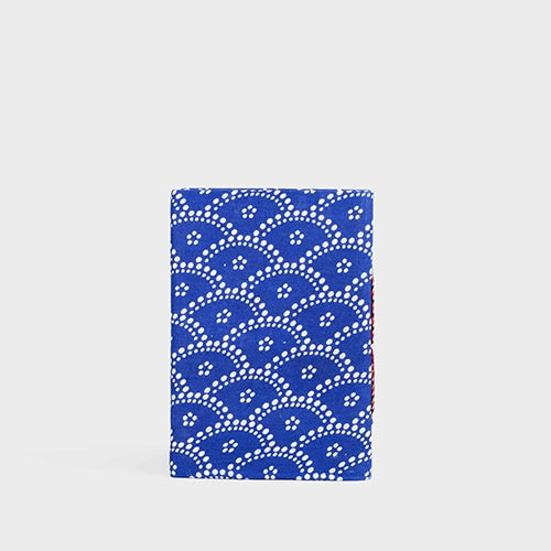 Blue and White Diary with Lock (7x5inch)