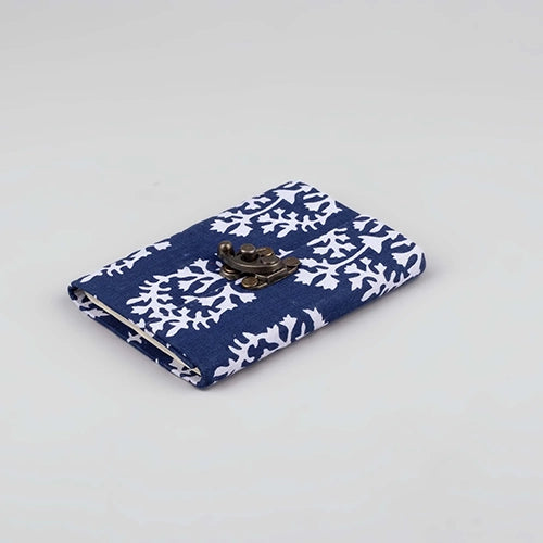 Enchanted Blue Diary with Lock (5x3.5inch)