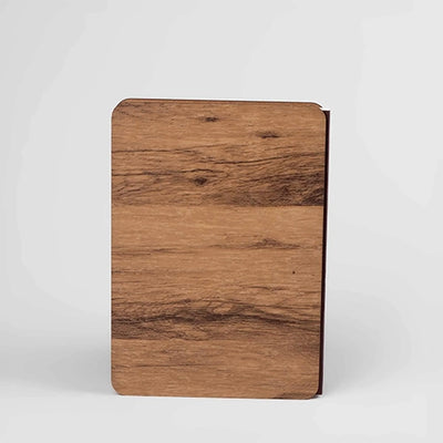 Elegant Wooden Cover Diary (6x8inch)