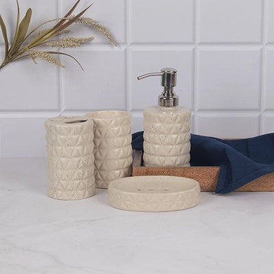 Luxe Ceramic Bathroom Set