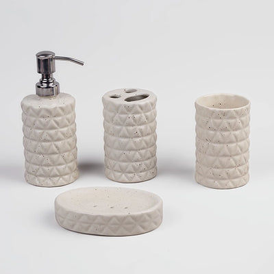 Luxe Ceramic Bathroom Set