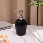 Black Matte Handmade Ceramic Dispenser