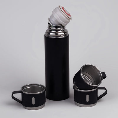 Elite Stainless Steel Insulated Vaccum Flask Set 
