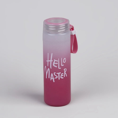 Opulent Hello Master Glass Water Bottle