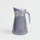 Smoke Grey Glass Jug Set